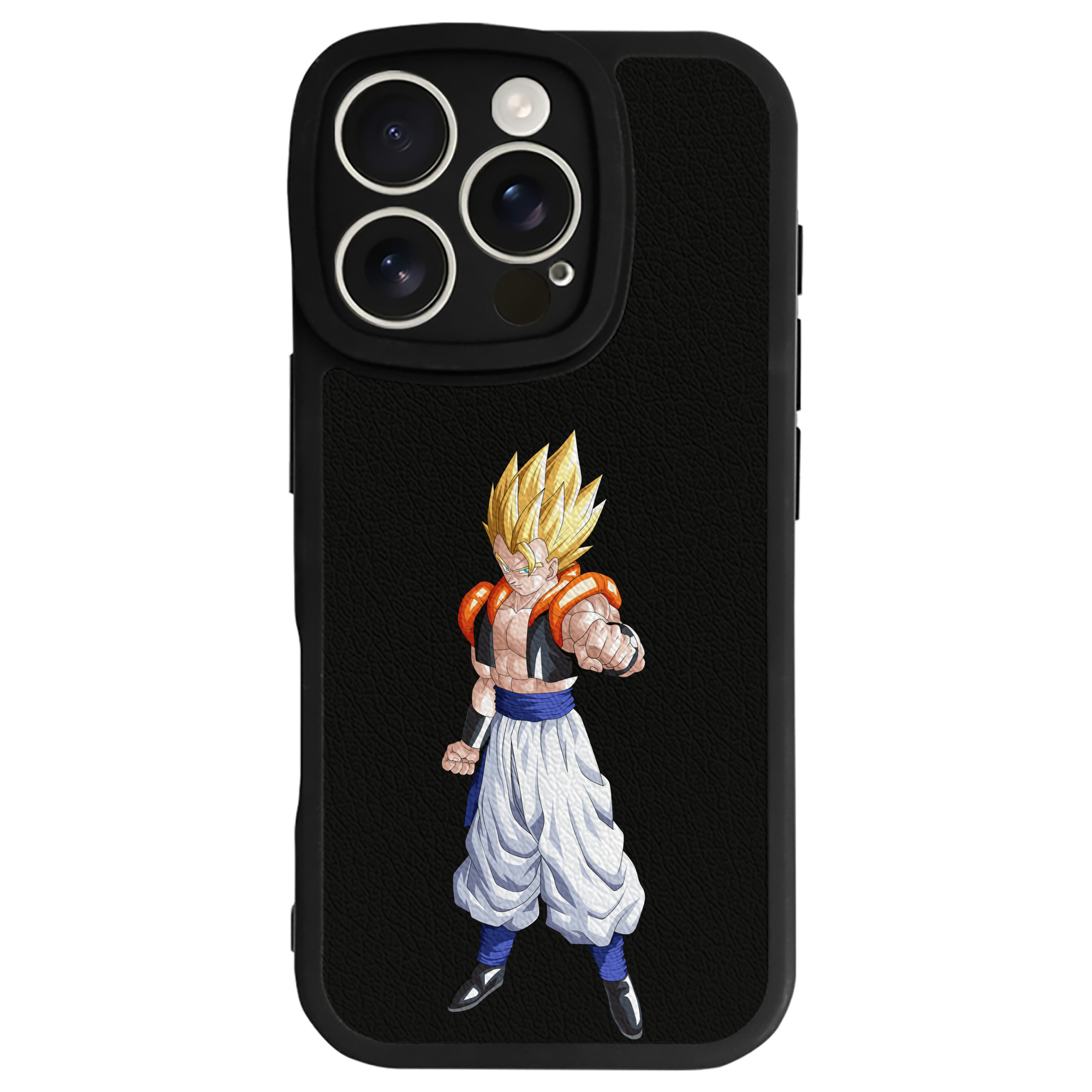（画像用） ドラゴンボール ベジータ四世（Bejīta Yonsei）DRAGON BALL Vegeta IV 【iPhone 16シリーズ対応】シリコンスマホケース（レザー調） 材質：シリコン